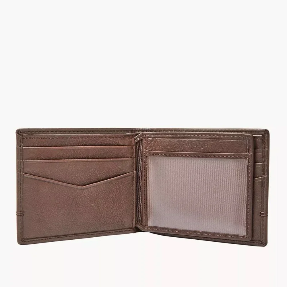 Fossil Brooks Flip ID Bifold Wallet